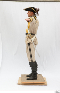  Photos Army man in cloth suit 1 18th century a pose army historical clothing whole body 0009.jpg